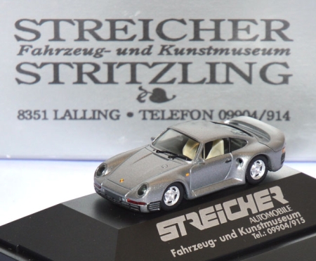 Porsche 959 Streicher graumetallic