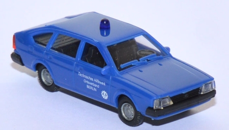 VW Passat 2 Fließheck 4türig THW OV Berlin blau