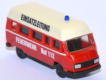 Mercedes-Benz L 207 Bus HD Feuerwehr Einsatzleitung rot