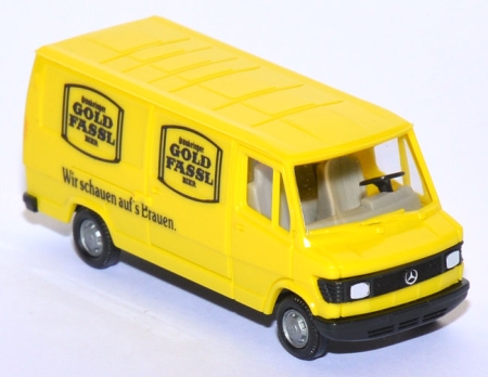 Mercedes-​Benz 207 D Kasten Gold Fassl Bier