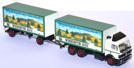 Mercedes-Benz SK 88 Getränkekoffer-Lastzug Wieninger Bier