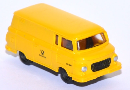 Barkas B 1000 Kastenwagen Paketwagen Deutsche Post gelb