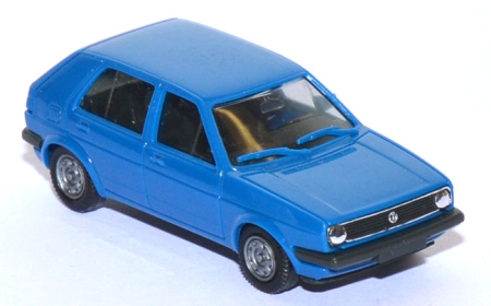 VW Golf 2 4türig blau