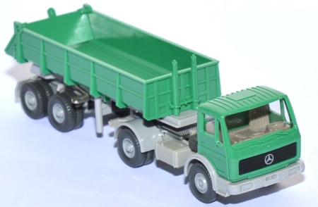 Mercedes-​​​​​Benz NG 1617 S Hinterkippersattelzug grün