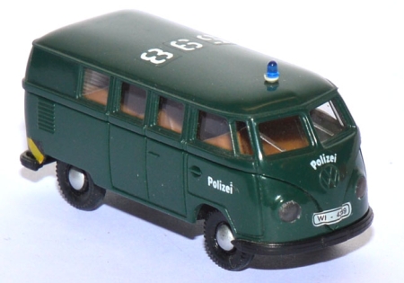 VW T1 Bus Po­li­zei grün