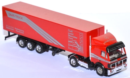 Mercedes-​Benz SK 1748 Koffersattelzug - Mercedes-​Benz Saarbrücken Neunkirchen