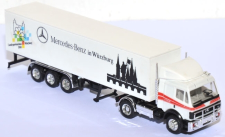 Mercedes-​Benz SK 1748 Koffersattelzug - Mercedes-​Benz Würzburg - Landesgartenschau