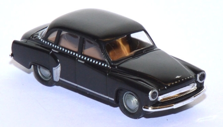 Wartburg 311 Limousine Taxi schwarz