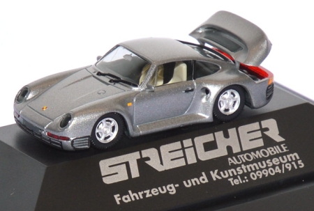 Porsche 959 Streicher graumetallic