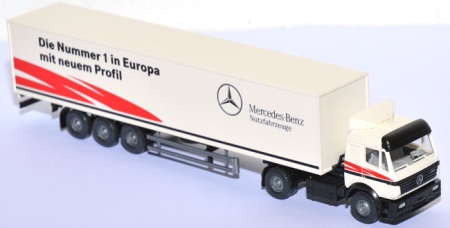 Mercedes-Benz SK 1838 Koffersattelzug - Mercedes-Benz Nutzfahrzeuge weiß