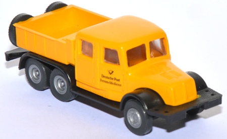 Tatra T 141 Schwerlastzugmaschine 6x6 Deutsche Post Fernmeldedienst gelb