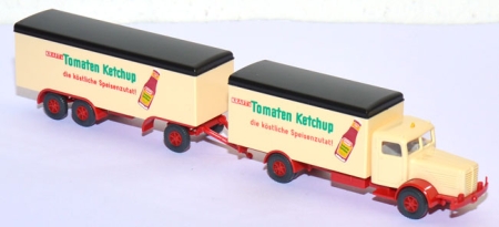 Büssing 8000 Kofferlastzug - Kraft´s Tomaten Ketchup