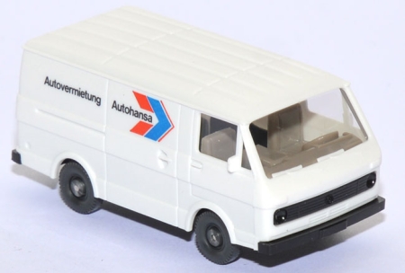 VW LT 28 Kasten Autovermietung Autohansa weiß