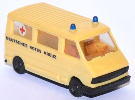 Fiat 242 Bus DRK Deutsches Rotes Kreuz creme