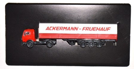 Mercedes-Benz NG Pritschensattelzug Ackermann - Fruehauf  IAA 1987