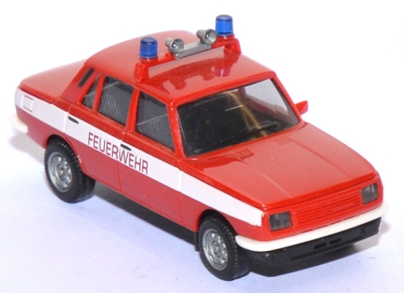 Wartburg 353 ´85 Limousine Feuerwehr rot