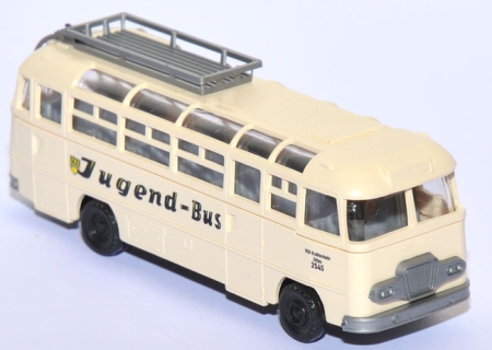 Ikarus 31 Reisebus FDJ Jugend-​Bus creme