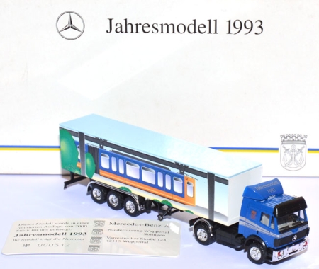 Mercedes-Benz SK Koffersattelzug Wuppertruck - Mercedes-Benz Wuppertal-Solingen