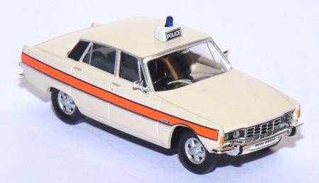 Rover P6 Limousine Police Polizei GB cremeweiß