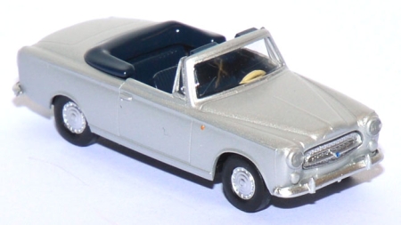 Peugeot 403 Cabrio offen silber