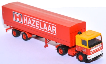 DAF 95 Pritschensattelzug Hazelaar Niederlande