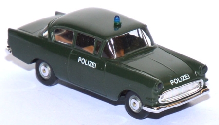 Opel Rekord P1 Limousine Polizei grün