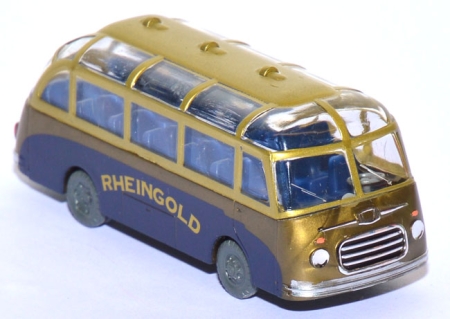 Kässbohrer Setra S6 Bus Rheingold gold / blau