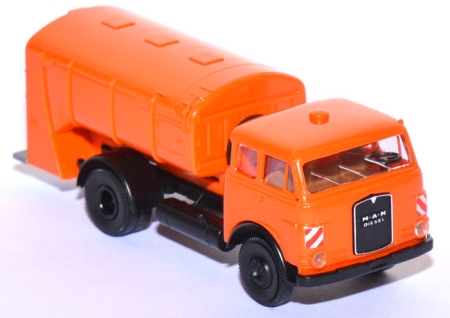 MAN 10.212 Pausbacke Müllwagen orange