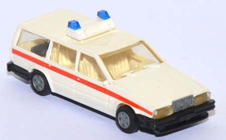 Volvo 760 GLE Kombi Gendarmerie Polizei Österreich weiß