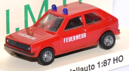 VW Polo Feuerwehr rot