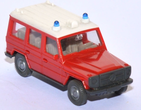 Mercedes-​Benz 230 G VRW Feu­er­wehr rot