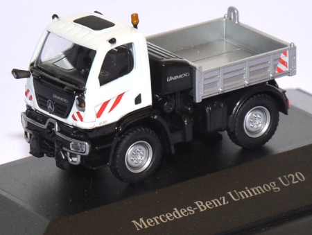 Mercedes-Benz Unimog U 406 / U 20 Kommunal Pritsche weiß