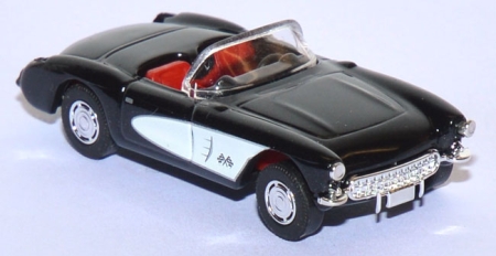 Chevrolet Corvette Cabrio ´56 offen schwarz 45406