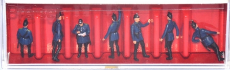 Figuren Preußische Polizei um 1930 - 7 Figuren
