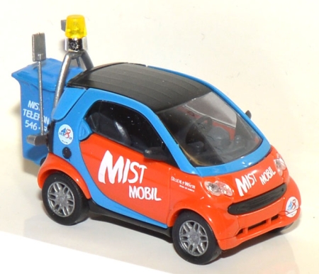 Smart City Coupé Mist Mobil - Reinigungsfahrzeug der Stadt Wien rot 48936