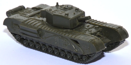 Panzer Churchill IV Mk 6 Pfünder grün Militär / Armee