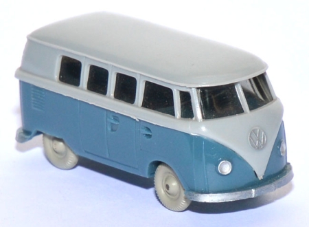 VW T1 Bus silbergrau / mattgraublau