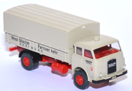 MAN 10.212 F Pritschen-​LKW Pausbacke Spedition Vogt