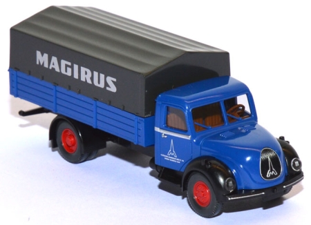 Magirus Mercur 120 L Pritschen-LKW - Kloeckner-Humboldt-Deutz AG ultramarinblau