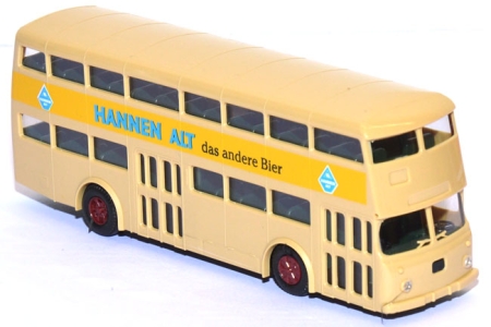 Büssing DE 73t Doppeldeckerbus Berliner Verkehrsbetriebe BVG - Hannen Alt