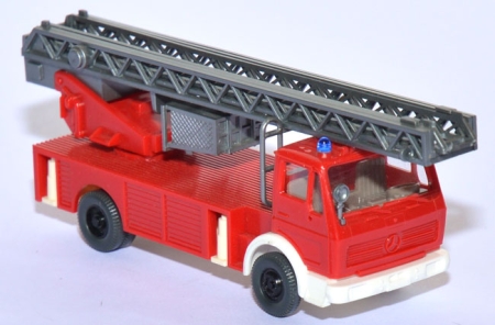 Mercedes-​Benz NG 1619 DLK 23-12 Metz Drehleiter Feuerwehr hellrot