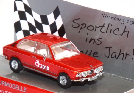 BMW 2002 Tii Spielwarenmesse Nürnberg 2010 rot