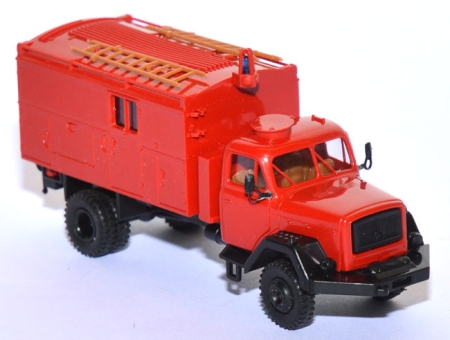 Magirus Mercur 120 A Koffer Gerätewagen GKW Feuerwehr rot