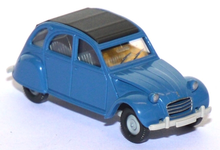 Citroen 2 CV 6 Ente geschlossen blau