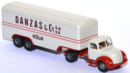 Magirus Mercur Koffersattelzug Danzas & Cie GmbH Köln