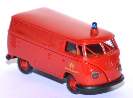 VW T1 Bus Bahnfeuerwehr rot