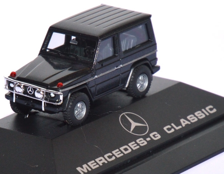 Mercedes-Benz 230 GE G Classic mit Rammschutz schwarzmetallic