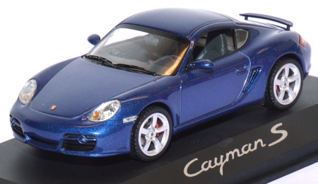 Porsche Cayman S Typ 987 blaumetallic