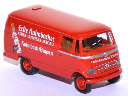 Mercedes-Benz L 319 Kasten Erste Kulmbacher Brauerei rot