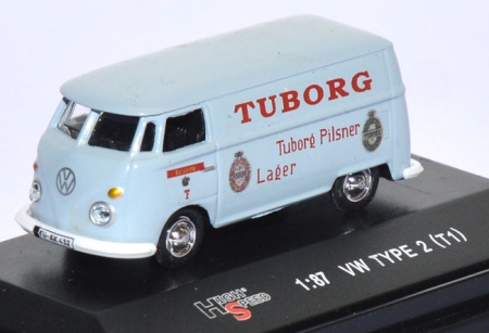 VW T1 Kasten Tuborg Pilsener hellblau